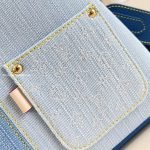Capucines Bb Bag Blue Denim Gots Certified Cotton M27302