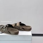 Check Suede Urchin Sandals – Bbrs8