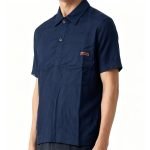 Cotton Polo Shirt In Black