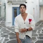 De Coeur Wool Cardigan In White