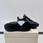 Demivee Mesh And Suede Sneakers In Black – Vl225