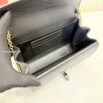 Dionysus Small Shoulder Bag Black Leather