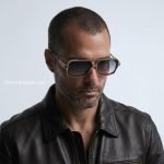 Hyperlux-1000 Pilot Sunglasses In Black And Gold – Sg322