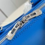 Alma Bb Bag Ocean Blue Cowhide Leather M29125