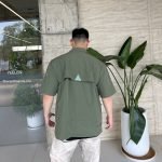 Green Tara Stretch Nylon Utility Jacket