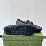 Havel Interlocking G Loafers In Blue – Gc564