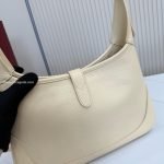 Jackie 1961 Medium Shoulder Bag Light Yellow Soft Grainy Leather