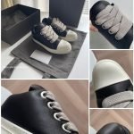 Jumbo Lace Padded Low Sneakers – Ro37