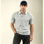Linen Polo Shirt In White