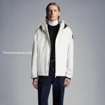 Logo Hooded Jacket In Blue