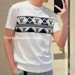 Logo Printed Cotton T-Shirt In White