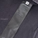 Masking Tape Oversized Zip-Up Hoodie In Faded Black – Sk804