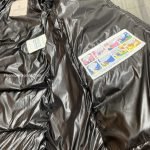 Moncler Enfant Moka Down Coat In Black