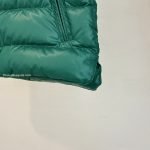 Moncler Enfant Tib Down Vest In Green