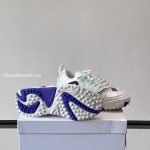 Odsy-2000 Sneakers In White And Purple – Ow89