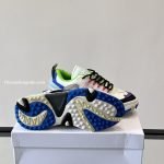Odsy-2000 Sneakers In White, Black And Blue – Ow94