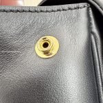 Paparazzo Large Top Handle Bag Black Leather