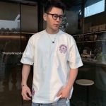 Pink Horseshoe T-Shirt In White