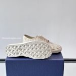 Saltwind Sneakers Beige Oblique Embroidered Cotton – Cd504