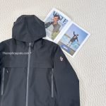 Shipton Hooded Shell Jacket In Black – Jk940