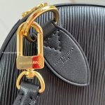 Speedy Soft 30 Bag Black Calfskin Leather M25671