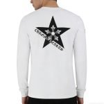 Stars Logo Printed Sweater In White – Sk781