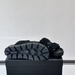 Suede Band Sandals In Navy Blue – Pds45