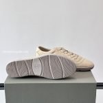 Suede Sneakers In Beige