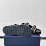 Aqua Sandals Brown Oblique Jacquard – Cd513
