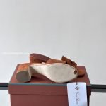 Summer Charms Sandals Kokuto Sugar Suede Goatskin