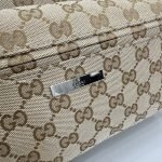 Tag Medium Crossbody Bag Sand And Brown GG Canvas