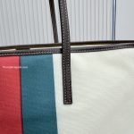 Tribeca Large Tote Bag With Charm Natural Washed Canvas