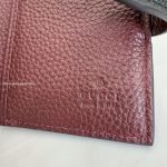 Bi-Colour GG Marmont Card Case Black Leather