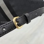 Borsetto Large Boston Bag Grey And Black GG Canvas