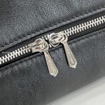 Brera Large Crossbody Bag Black Soft Grainy Leather