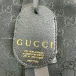 Brera Large Crossbody Bag Grey And Black GG Canvas