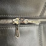 Brera Medium Crossbody Bag Black Soft Grainy Leather