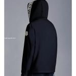 Logo Hooded Jacket In Blue