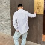 Paris Oxford Shirt In Grey – Sh458