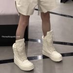Rick Owens Mega Bumper Sneakers In White – Ro39