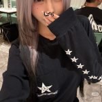 Stars Logo Printed Sweater In Black – Sk780