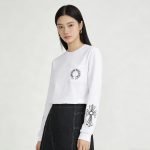 Horseshoe Floral Sweater In Black – Sk783