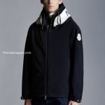 Logo Hooded Jacket In Blue