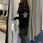 Stars Logo Printed Sweater In Black – Sk780