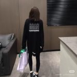 Cemetery Floral Sweater In Black – Sk784