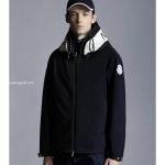Logo Hooded Jacket In Blue