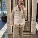 Treompan Down Gilet In White – Jk601