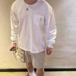 Classic Oval Printed Sweater In White – Sk779