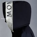 Logo Hooded Jacket In Blue
