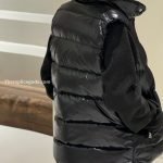 Moncler Enfant Tib Down Vest In Black